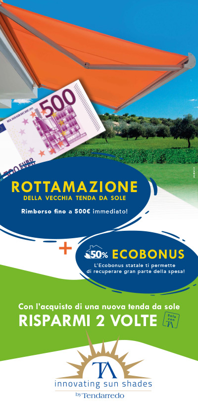 offerta rottamazione tende da sole